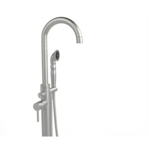 Castello USA CB-NEPTUNE-B Breeze Neptune 44 7/8 Inch Tub Filler with Shower Attachment