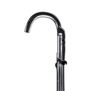 Castello USA CB-NEPTUNE-B Breeze Neptune 44 7/8 Inch Tub Filler with Shower Attachment