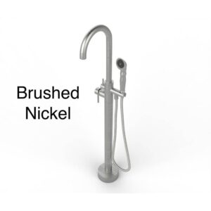 Castello USA CB-NEPTUNE-B Breeze Neptune 44 7/8 Inch Tub Filler with Shower Attachment