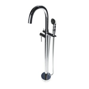 Castello USA CB-NEPTUNE-B Breeze Neptune 44 7/8 Inch Tub Filler with Shower Attachment