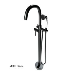 Castello USA CB-NEPTUNE-D Drift Neptune 44 7/8 Inch Tub Filler with Shower Attachment