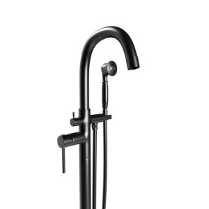 Castello USA CB-NEPTUNE-F Float Neptune 44 7/8 Inch Tub Filler with Shower Attachment