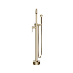 Castello USA CB-NEPTUNE-F Float Neptune 44 7/8 Inch Tub Filler with Shower Attachment