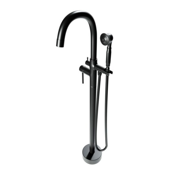 Castello USA CB-NEPTUNE-F Float Neptune 44 7/8 Inch Tub Filler with Shower Attachment