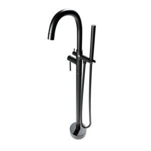 Castello USA CB-NEPTUNE-S Standard Neptune 44 7/8 Inch Tub Filler with Shower Attachment