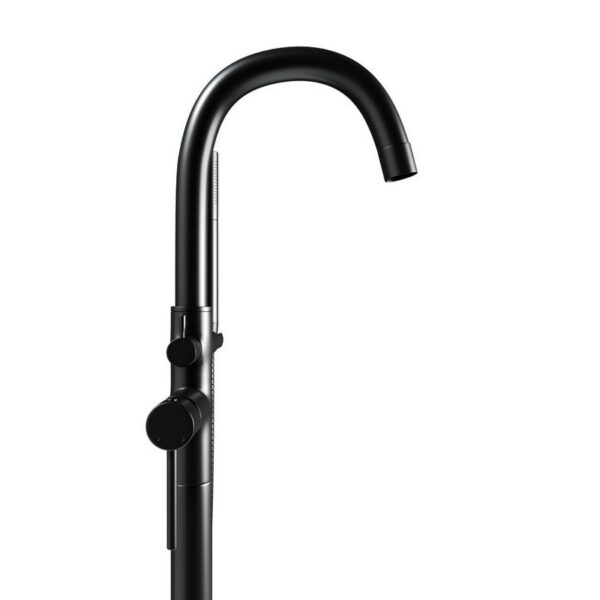 Castello USA CB-NEPTUNE-S Standard Neptune 44 7/8 Inch Tub Filler with Shower Attachment