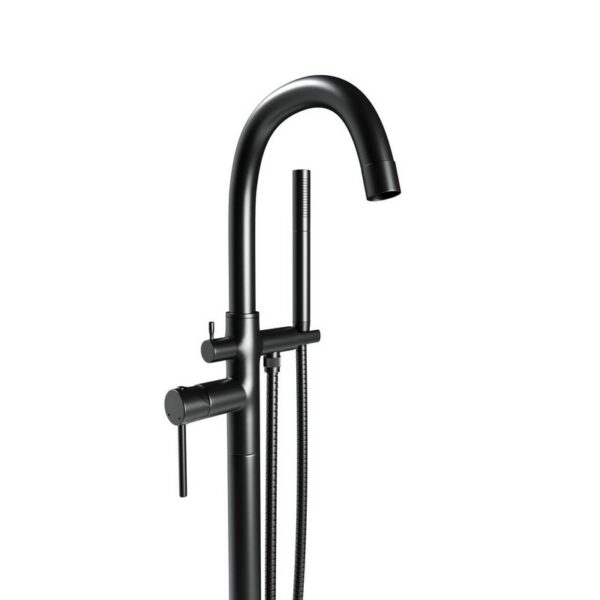 Castello USA CB-NEPTUNE-S Standard Neptune 44 7/8 Inch Tub Filler with Shower Attachment