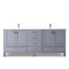 Castello USA CB-YAM-72G-SET Yamyam 72 Inch Grey Vanity Set with Top