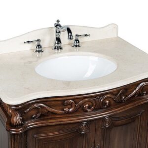 Chans Furniture CF-2873M-TK Fiesta 32 Inch Brown Bathroom Sink Vanity