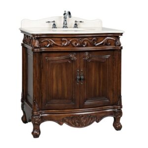 Chans Furniture CF-2873W Fiesta 31 1/2 Inch Bathroom Sink Vanity