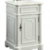 Chans Furniture CF-3006W-AW Teega 21 Inch Antique White Bathroom Sink Vanity