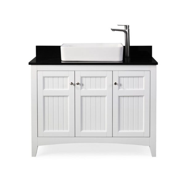 Chans Furniture GD-77888GT 42 Inches Causal Style Vessel Sink Thomasville Single Sink Bathroom Vanity