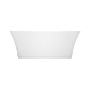 Empava EMPV-59FT1511 59 x 30 Inch Soaking Freestanding Bathtub - White