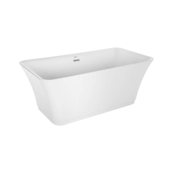 Empava EMPV-59FT1511 59 x 30 Inch Soaking Freestanding Bathtub - White