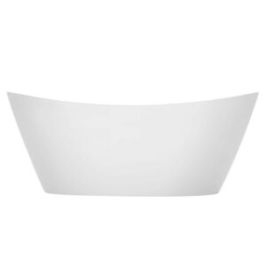 Empava EMPV-67FT1518LED 67 x 30 Inch Soaking Freestanding Bathtub - White