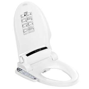 Empava EMPV-EB990 20 3/4 Inch Electric Bidet Seat for Elongated Toilet - White