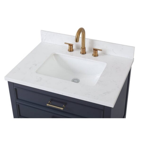 Chans Furniture F-7206-30 Felton 30 Inch Bathroom Single Sink Vanity