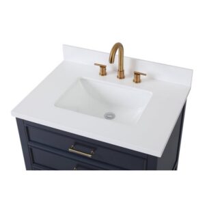 Chans Furniture F-7206-30 Felton 30 Inch Bathroom Single Sink Vanity