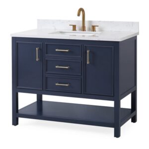 Chans Furniture F-7220-42 Felton 42 Inch Bathroom Single Sink Vanity