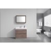 Kubebath FMB36 Bliss 35 1/4 Inch Free Standing Single Sink Bath Vanity