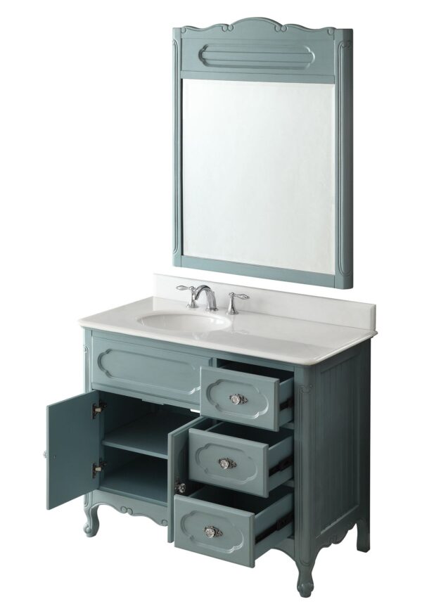 Chans Furniture GD-1509-42 Knoxville 42 Inch Bathroom Sink Vanity