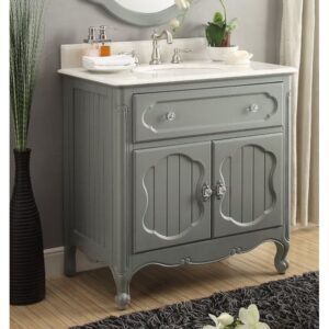 Chans Furniture GD-1533-34 Knoxville 34 Inch Bathroom Sink Vanity