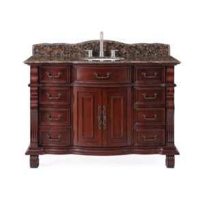 Chans Furniture GD-4437SB-50 Hopkinton 50 Inch Bathroom Sink Vanity - Light Cherry