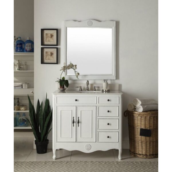 Chans Furniture HF-837 Daleville 38 Inch Bathroom Sink Vanity