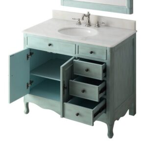 Chans Furniture HF-837 Daleville 38 Inch Bathroom Sink Vanity