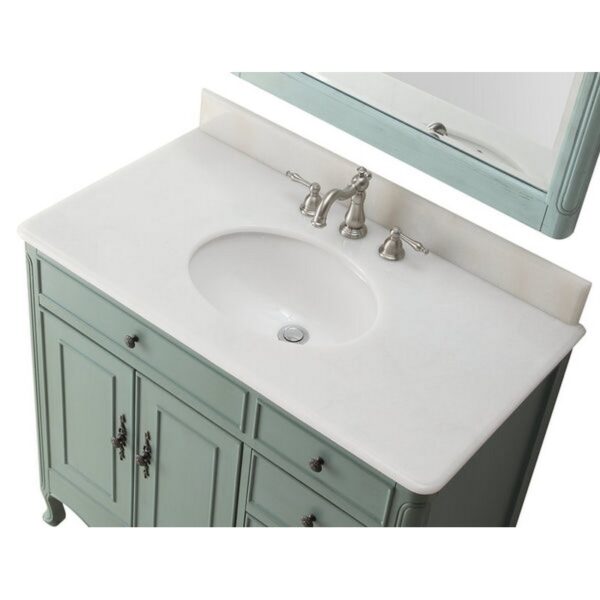 Chans Furniture HF-837 Daleville 38 Inch Bathroom Sink Vanity