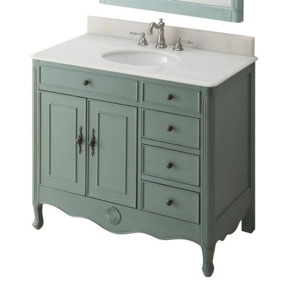 Chans Furniture HF-837 Daleville 38 Inch Bathroom Sink Vanity