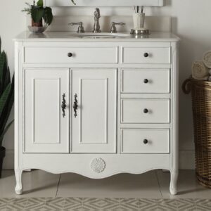 Chans Furniture HF-837 Daleville 38 Inch Bathroom Sink Vanity