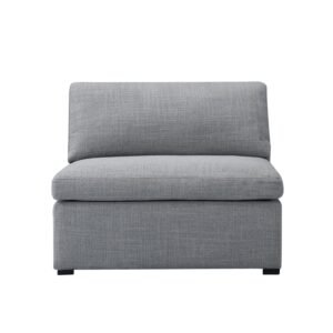 GFURN Ines Sofa - 1-Seater Single Module - Grey Fabric