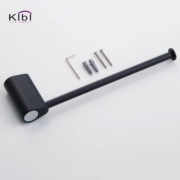 KIBI USA KBA1303 Volcano 11 1/8 Inch Wall Mounted Towel Bar