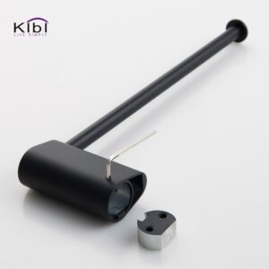 KIBI USA KBA1303 Volcano 11 1/8 Inch Wall Mounted Towel Bar