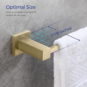 KIBI USA KBA1503 Cube 10 1/2 Inch Bathroom Towel Bar