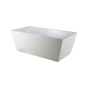 Kubebath KFST5059 Kube Squadra 59 Inch Free Standing Bathtub