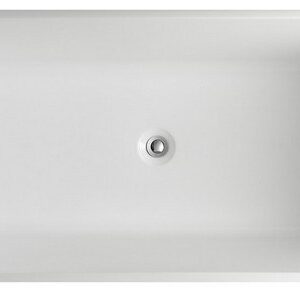 Kubebath KFST5063 Kube Squadra 63 Inch Free Standing Bathtub