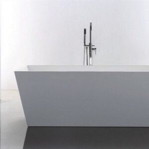 Kubebath KFST5063 Kube Squadra 63 Inch Free Standing Bathtub