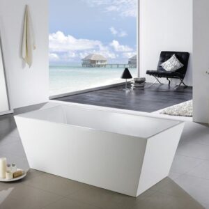 Kubebath KFST5067 Kube Squadra 67 Inch Free Standing Bathtub