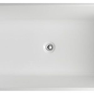 Kubebath KFST5067 Kube Squadra 67 Inch Free Standing Bathtub