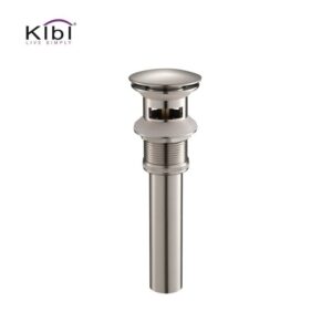 KIBI USA KPW100 2 5/8 Inch Pop Up Drain Stopper for Bathroom with Overflow