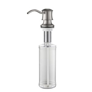 KIBI USA KSD101 10 1/2 Inch Kitchen Lead Free Solid Brass Soap Dispenser