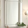 Chans Furniture MR4-1002SC/3392SL Keene 28 Inch Silver Wall Mirror