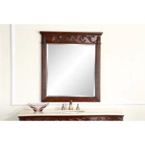 Chans Furniture MIR-3882 Beckham 32 W x 40 H Inch Wall-Mounted Mirror