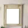 Chans Furniture MR-28325 and MR-28324 Abbeville 30 Inch Distressed Beige Wall Mirror