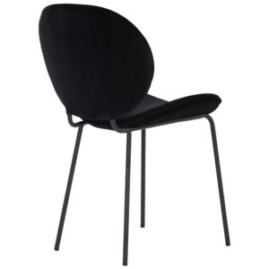 GFURN Ormer Dining Chair - Black Velvet