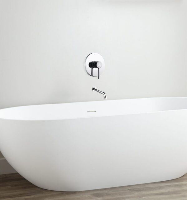 Kubebath RFT1V Aqua Rondo Tub Filler with Rough-In Valve