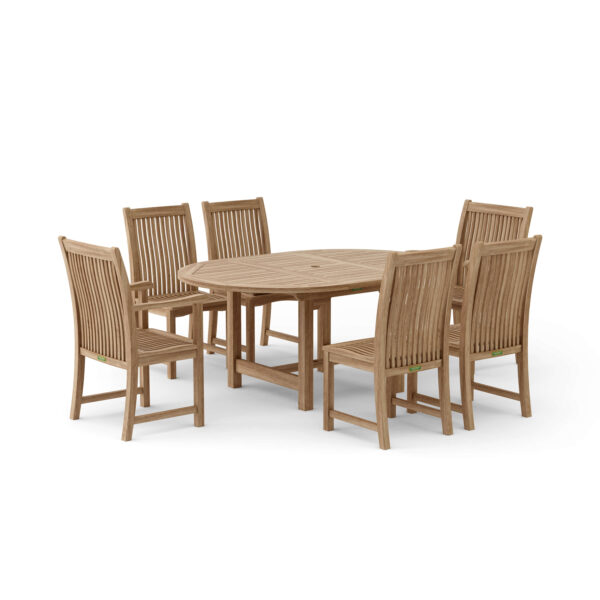 Anderson Bahama Chicago 7-Pieces Dining Chair C