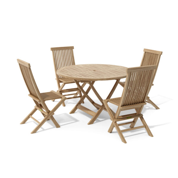 Anderson Classic Bahama 5-Pieces Folding Dining Set